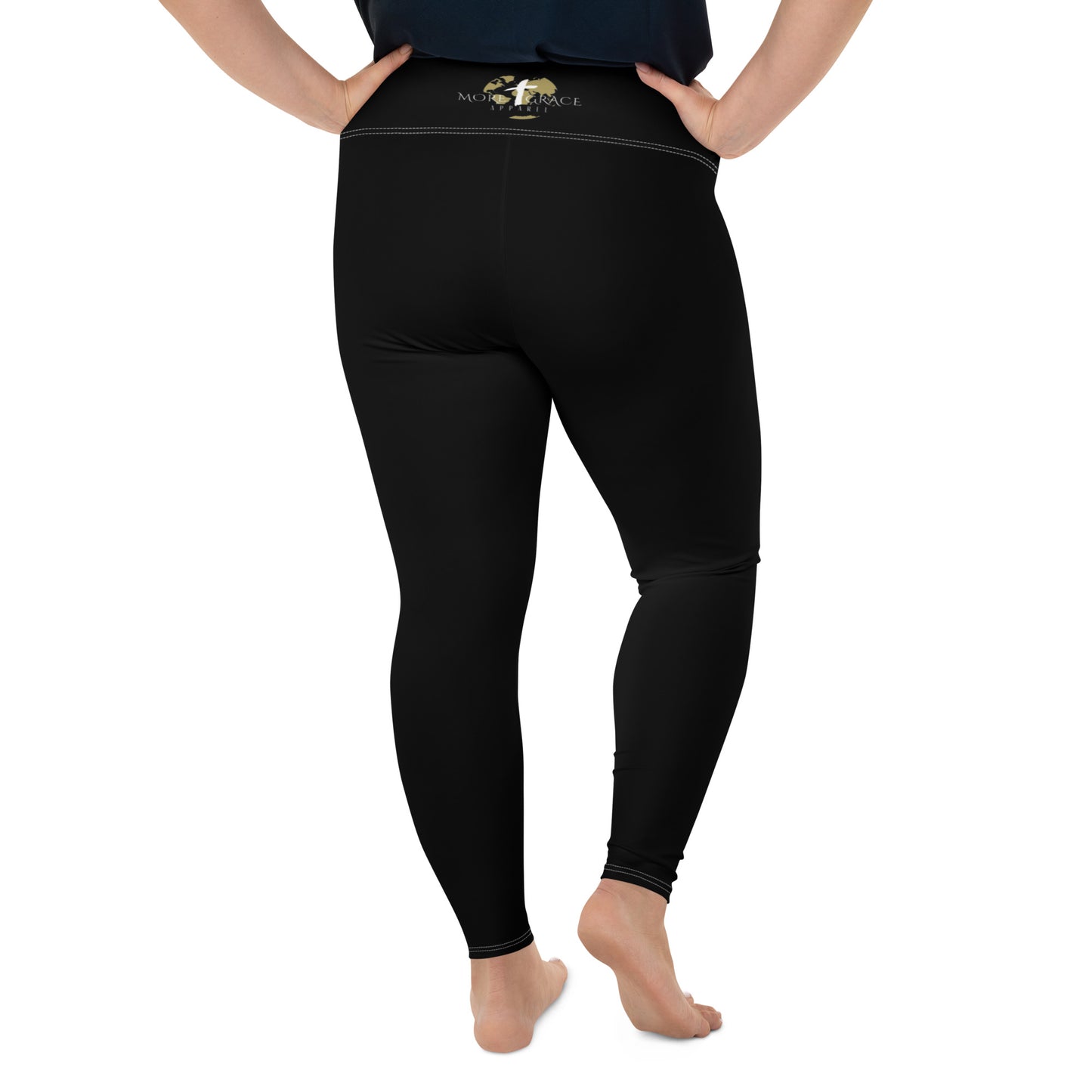 All-Over Print Plus Size Leggings