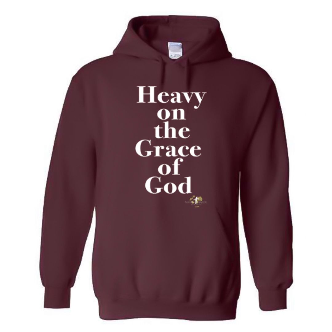 Unisex Heavy On the Grace Hoodie