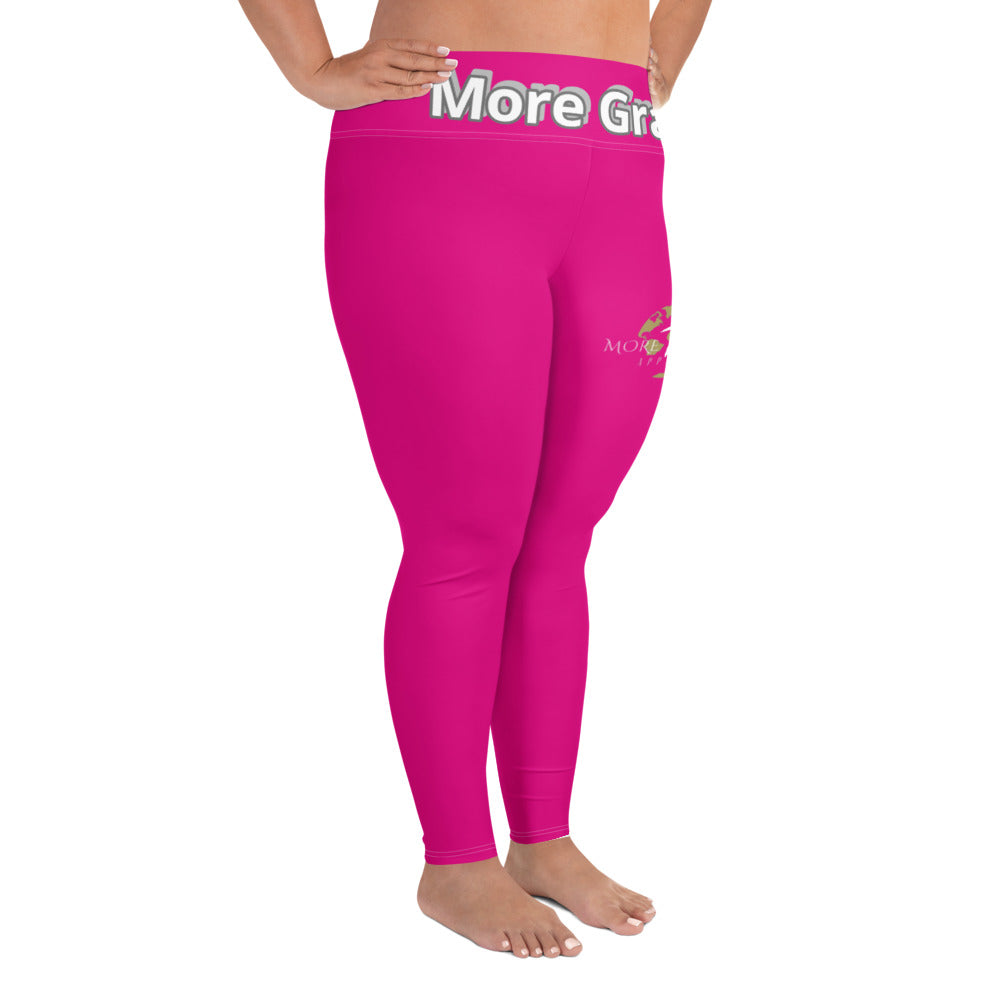 All-Over Print Plus Size Leggings