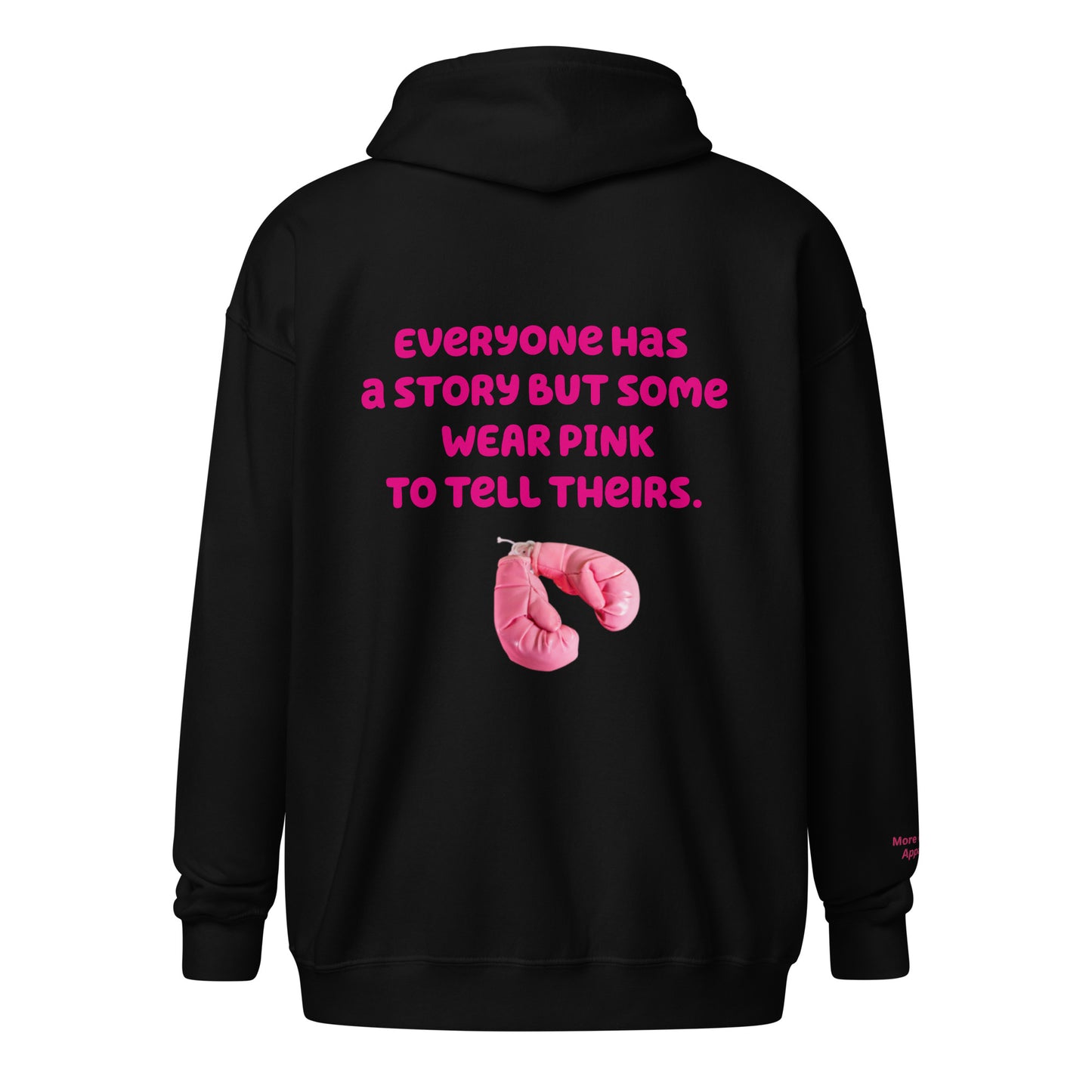 Breast cancer Unisex heavy blend zip hoodie