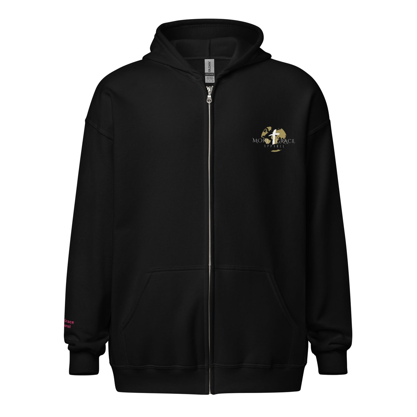 Breast cancer Unisex heavy blend zip hoodie