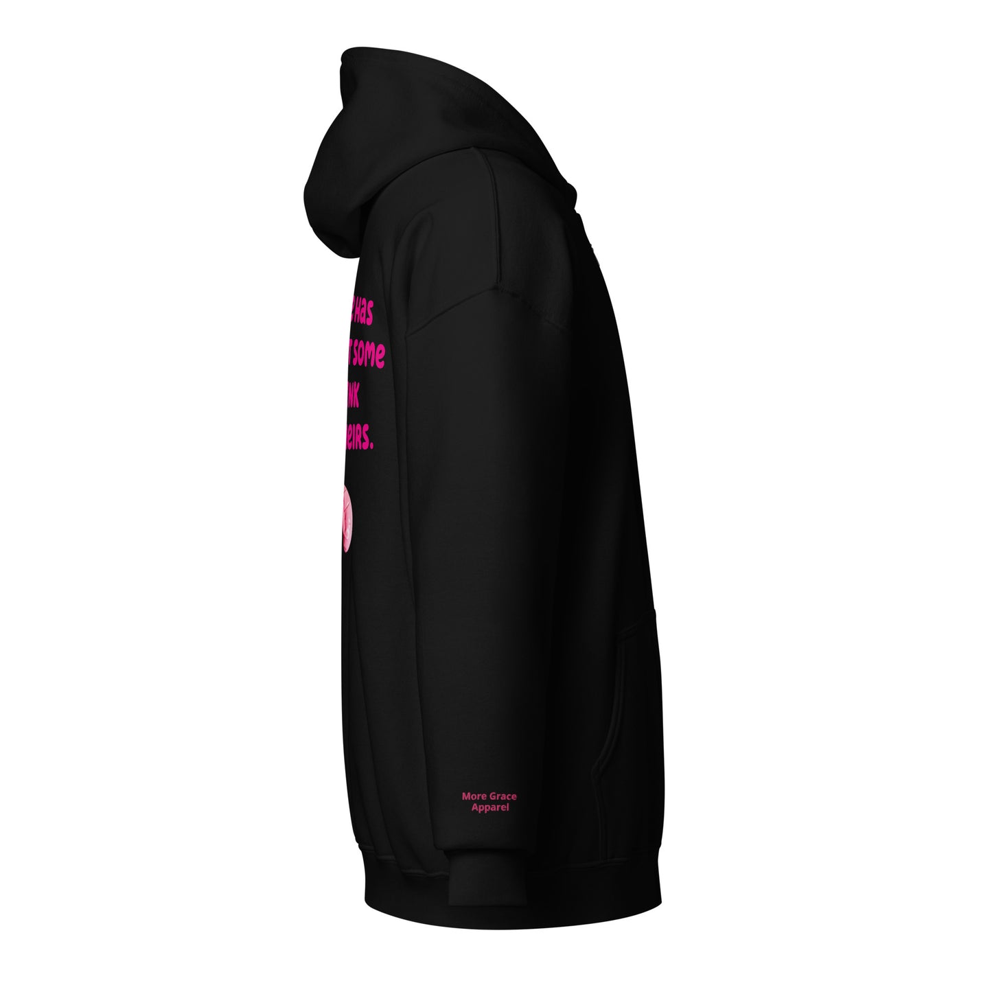 Breast cancer Unisex heavy blend zip hoodie