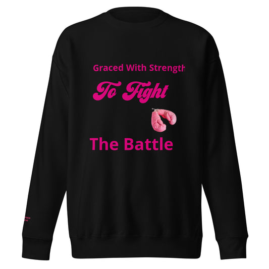 Breast cancer Unisex Premium Sweatshirt