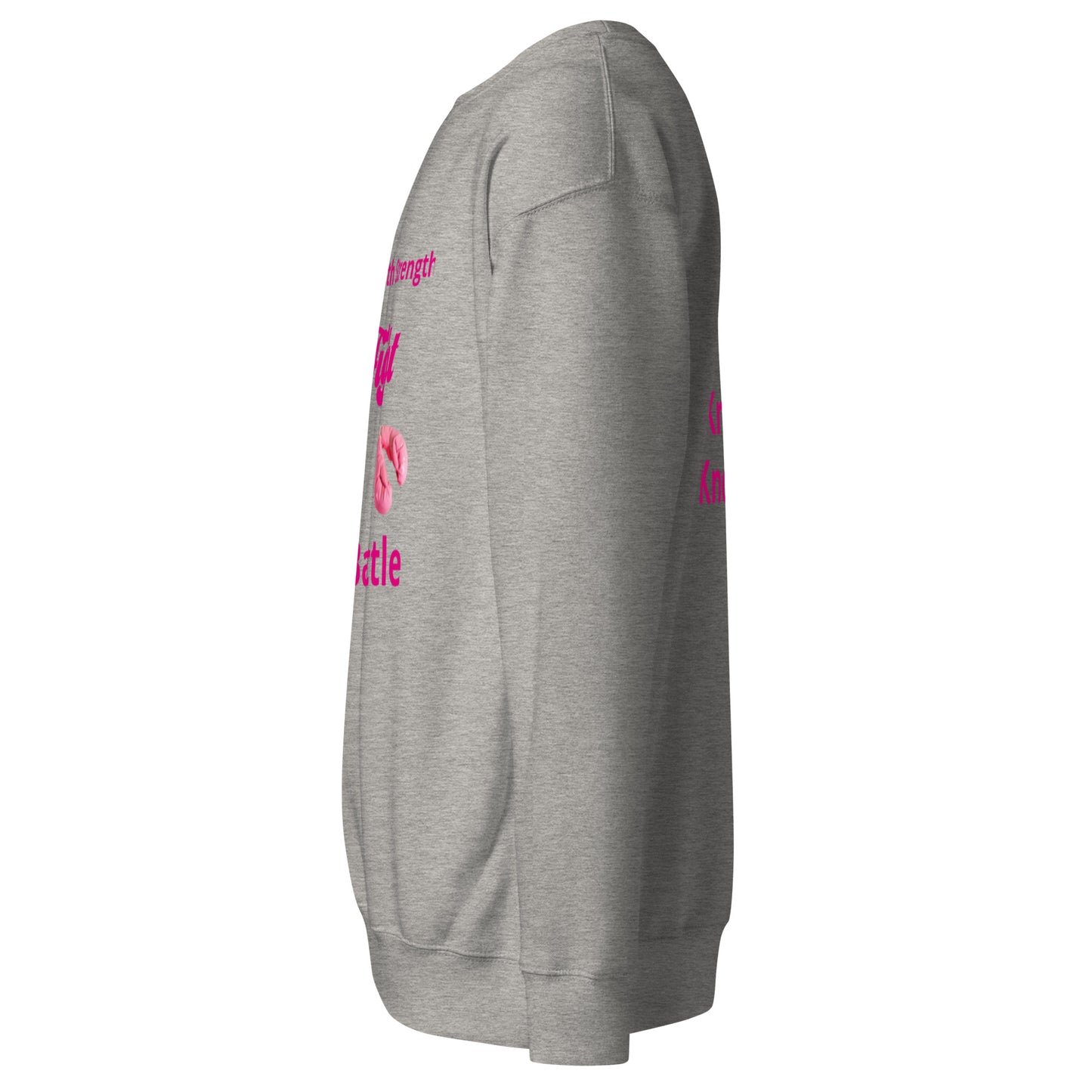 Breast cancer Unisex Premium Sweatshirt